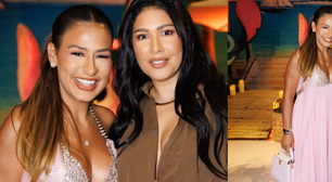 Simone e Simaria juntas de novo! Após rumores de retorno à música, irmãs surgem com looks bem diferentes no aniversário de Zaya, filha de Simone