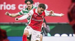 Sporting cede empate ao Braga nos acréscimos e abre caminho para disparada do Porto