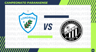 Londrina x Operário: prováveis escalações, arbitragem e onde assistir