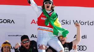 Após ouro olímpico, Lucas Braathen é campeão do slalom gigante na etapa da Eslovênia do Mundial de esqui
