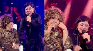 Roberta Miranda se emociona ao dividir palco com Alcione