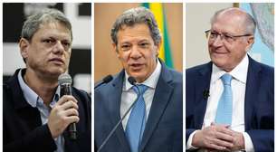 As intenções de voto no 1º turno para o governo de São Paulo, segundo novo Datafolha