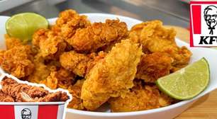 Frango frito do Kfc muito crocante: faça em casa essa receita famosa que fica sequinha e deliciosa