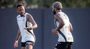 Neymar retorna aos treinos no Santos e deve começar como titular contra o Mirassol