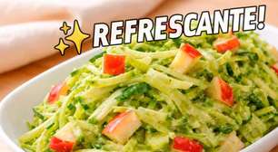 Salada refrescante e diferente : veja como fazer essa opção leve, deliciosa e surpreendente