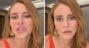 Paolla Oliveira chora ao fazer desabafo sobre violência contra mulher no 8 de março: 'Revolta'