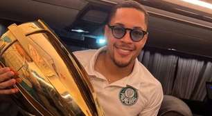 Palmeiras faz festa na volta à SP após conquistar título do Paulistão 2026