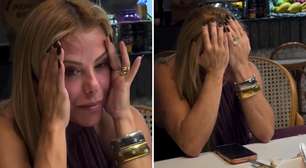 Esposa de Leonardo, Poliana Rocha surge passando mal após noitada: 'Caí no golpe'