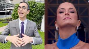 César Tralli abre o jogo no Domingão sobre casamento com Ticiane Pinheiro: 'O quanto a gente...'