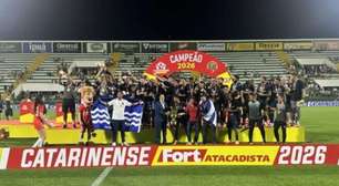 Barra perde para Chapecoense, mas fatura título inédito do Catarinense