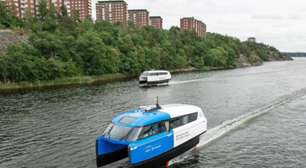 Ferry elétrico "voador" corta 94% das emissões em Estocolmo