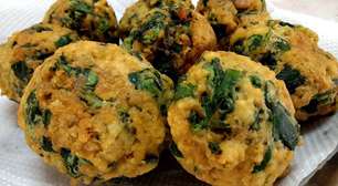 Bolinho de espinafre delicioso e fácil para servir de segunda a sexta