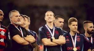 Flamengo enviará medalhas de campeão a Filipe Luís e comissão