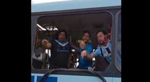 Ataque a ônibus de torcedores do Grêmio deixa torcedor ferido antes da final do Gauchão