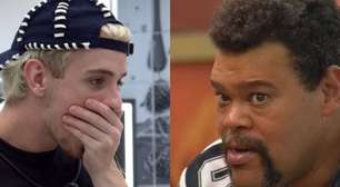 'A gente não está jogando junto': no Paredão do 'BBB 26', 'pai' Babu discute relação com 'filho' Juliano Floss