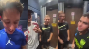 Jovens fizeram vídeo em elevador debochando de estupro coletivo: 'A mãe de alguém teve que chorar'