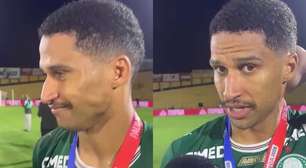 'É o gol da minha vida', diz zagueiro do Palmeiras após marcar na final do Paulistão