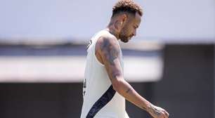 Neymar abre o jogo após ficar fora de partida do Santos com Ancelotti no estádio