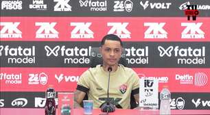 Matheuzinho cobra reação do Vitória no Ba-Vi: "Precisamos dar resposta ao torcedor"