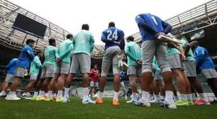 Palmeiras faz primeiro treino no Allianz Parque após troca do gramado