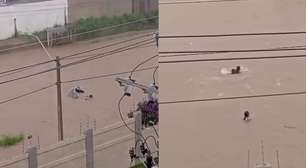 Mulher desaparece após ser arrastada por enxurrada em Vitória da Conquista (BA)