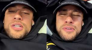 Neymar desabafa após ficar fora de jogo do Santos com Ancelotti no estádio: 'Complicado ser eu'