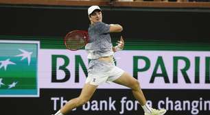 João encara Sinner de igual para igual, mas é eliminado em Indian Wells