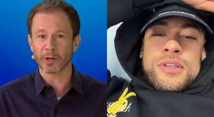 Tiago Leifert defende Neymar após curtida polêmica em foto de modelo: 'Acidental'