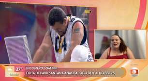 'BBB 26': Filha de Babu "tira a máscara" e revela o que realmente disse ao pai após eliminação