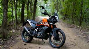 A pequena notável de R$ 32 mil que traz eletrônica de moto grande e suspensão WP ajustável para iniciantes