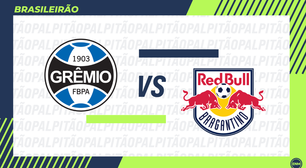 Grêmio x Red Bull Bragantino: prováveis escalações, arbitragem, onde assistir e retrospecto