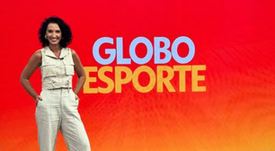 Jornalista do Globo Esporte reage a xingamento durante transmissão ao vivo