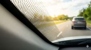 Por que os pontos no vidro do seu carro são essenciais?