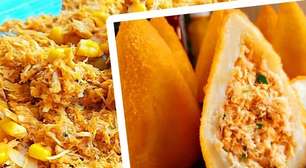 Recheio de frango ideal para coxinhas e tortas, que fica bem temperado e desmancha na boca