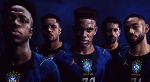 CBF e Jordan lançam camisa azul da Seleção para Copa; veja fotos