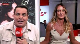 Leo Dias detona repórter ao vivo após declaração sobre Virginia: 'Quantos anos você tem?!'