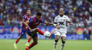 Bahia e Vitória ficam no empate na Arena Fonte Nova pelo Brasileirão