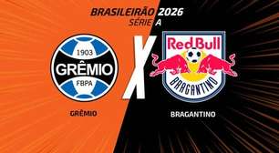 Grêmio x Bragantino, AO VIVO, com a Voz do Esporte, às 20h