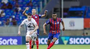 Com golaço e filme repetido, Bahia e Vitória empatam pelo Brasileirão