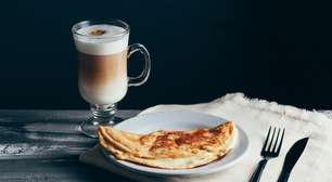 Troquei o pão por crepioca de chia com ricota e não quis mais saber de outra coisa no café da manhã