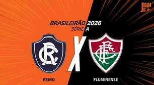 Remo x Fluminense, AO VIVO, com a Voz do Esporte, às 17h30