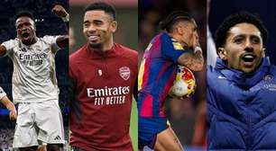 Vini Jr, Gabriel Jesus e mais: os artilheiros brasileiros na Champions League