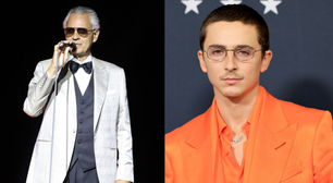 Andrea Bocelli responde comentários de Timothée Chalamet sobre ópera e balé: 'Atravessaram séculos'