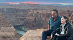 Ratinho ignora polêmica com Erika Hilton e publica foto com a esposa nas redes sociais