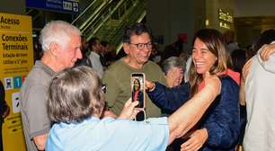 Miá Mello chega ao Brasil após 12 dias presa no Catar por causa da guerra