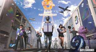 PUBG ganha atualização do 9º aniversário com recompensas especiais
