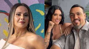 Veja a reação da namorada de Belo após provocações entre o cantor e Viviane Araújo