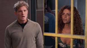 Três Graças: Leonardo cai em completa desgraça e arruma confusão em prisão