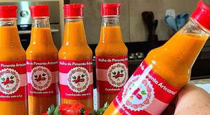 Molho de pimenta artesanal, uma delícia para vender ou deixar suas refeições mais saborosas
