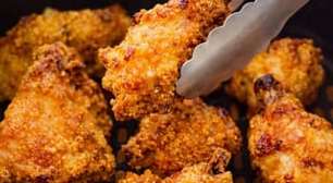 frango a passarinho na airfryer crocante e sequinho